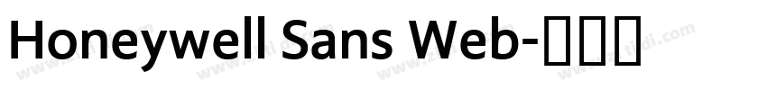 Honeywell Sans Web字体转换